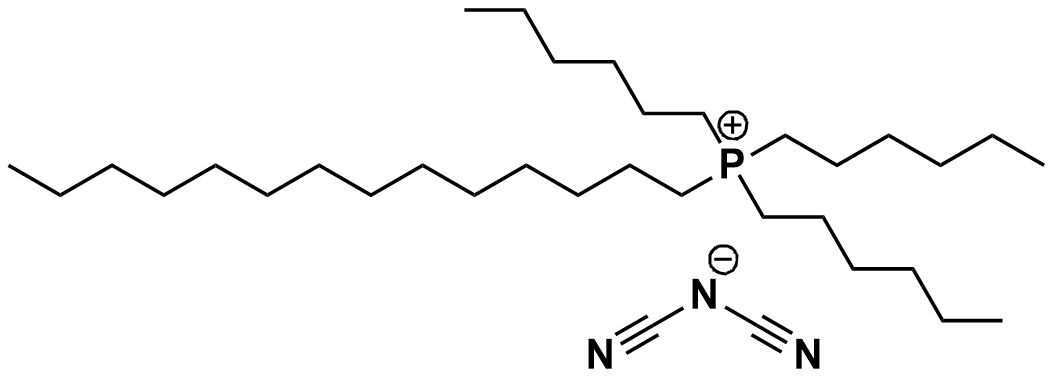 Trihexyltetradecylphosphonium dicyanamide CAS NO: 701921-71-3