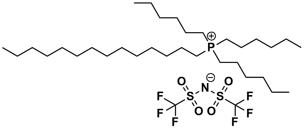 Trihexyltetradecylphosphonium bis(trifluoromethylsulfonyl)imide CAS NO: 460092-03-9