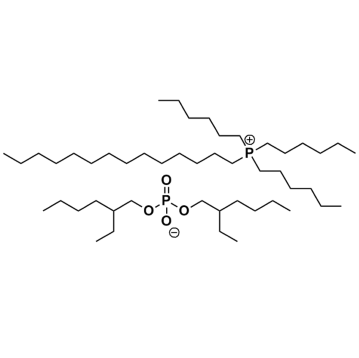 Trihexyltetradecylphosphonium bis(2-ethylhexyl)phosphate, 98%