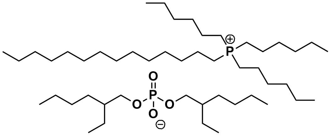 Trihexyltetradecylphosphonium bis(2-ethylhexyl)phosphate 1092655-30-5