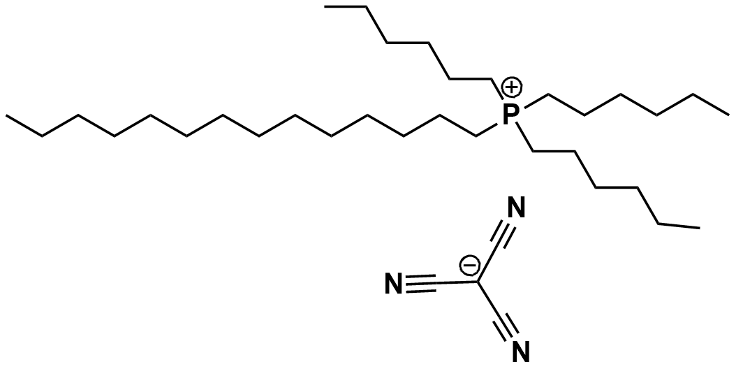 Trihexyltetradecylphosphonium tricyanomethanide, 98% (CAS NO: 855788-60-2)