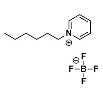 Image of Molecular Structure of 1-Hexylpyridinium tetrafluoroborate, 474368-70-2