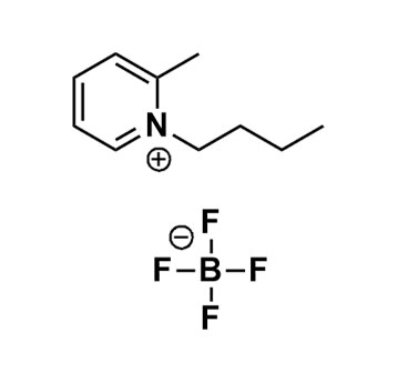 Image of Molecular Structure of 1-Butyl-2-methylpyridinium tetrafluoroborate, 286453-46-1