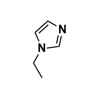 Image of Molecular Structure of 1-Ethylimidazole, 7098-07-9