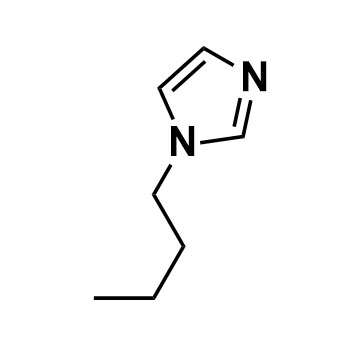 Image of Molecular Structure of 1-Butylimidazole, 4316-42-1