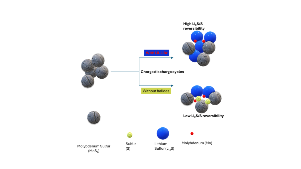 halide on lithium sulfur batteries