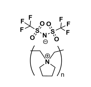 Poly(diallyldimethylpyrrolidinium)bis(trifluoromethylsulfonyl)imides,521942-10-9